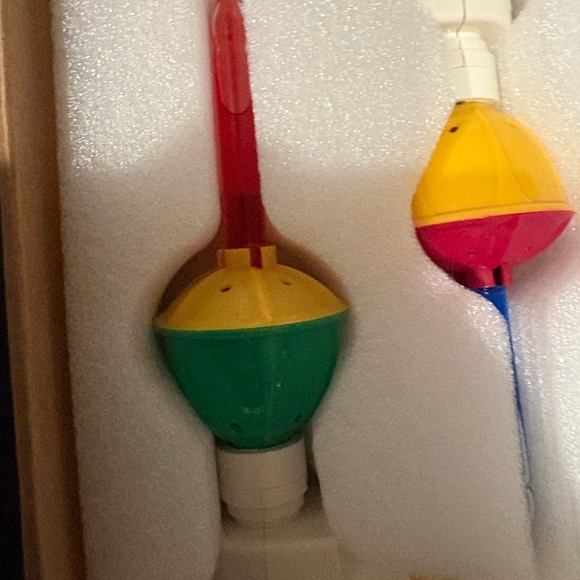 Festive Christmas Bubble night Lights Red, yellow or blue - Picture 7 of 11